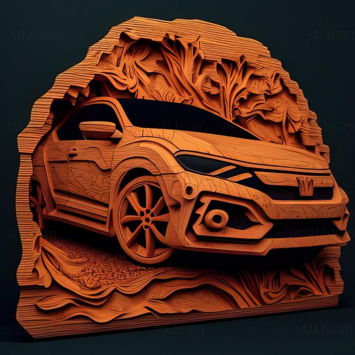 3D модель Honda Civic Si (STL)